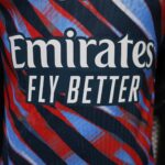 Arsenal 2026-27 Navy-Red Pre-Match Jersey Player Version - Image 5