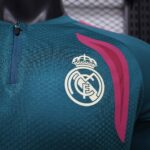 Real Madrid 2026-27 Green Track Long Sleeve Jersey Player Version - Image 5