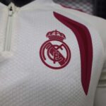 Real Madrid 2026-27 Off-White-Pink Track Long Sleeve Jersey Player Version - Image 5