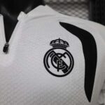 Real Madrid 2026-27 White-Black Track Long Sleeve Jersey Player Version - Image 5