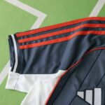 FC Bayern Munich 2025-26 Dark-Grey Pinstripe Baseball Jersey - Image 5