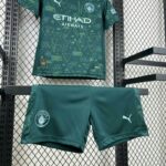 Manchester City 2025-26 Fourth Kids Kit - Image 5