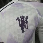 Manchester United 2025-26 Away Long Sleeve Jersey Player Version - Image 6