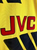 Arsenal 1993-94 Away Retro Long Sleeve Jersey - Image 6