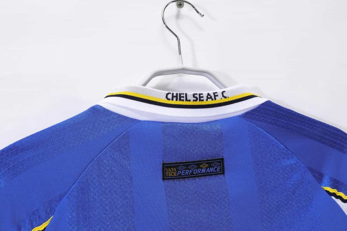 Chelsea 1997-99 Home Retro Long Sleeve Jersey - Image 6