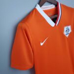 Netherlands 2008 Home Retro Jersey - Image 6