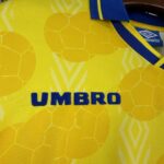 Colombia 1994 FIFA World Cup Home Retro Long Sleeve Jersey - Image 6
