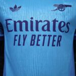 Arsenal 2026-27 Blue Goalkeeper Jersey Player Version - Image 6