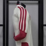 Real Madrid 2026-27 Off-White-Pink Track Long Sleeve Jersey Player Version - Image 6