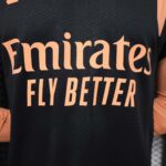 Arsenal 2026-27 Black-Orange Training Long Sleeve Jersey Player Version - Image 6