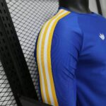 Real Madrid 2026-27 Retro Lifestyle Blue Long Sleeve Jersey Player Version - Image 6