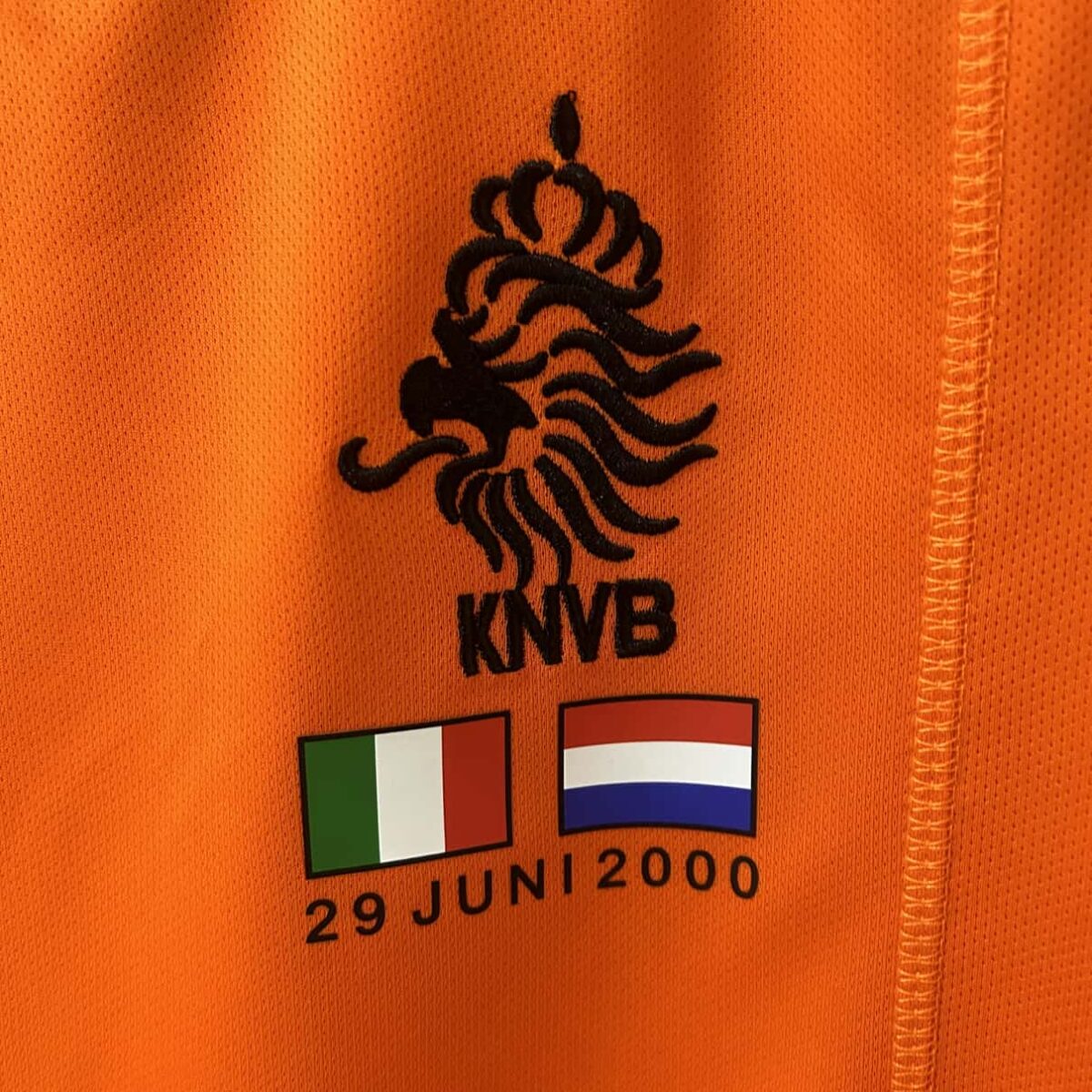 Netherlands 2000 Home Retro Jersey - Image 7