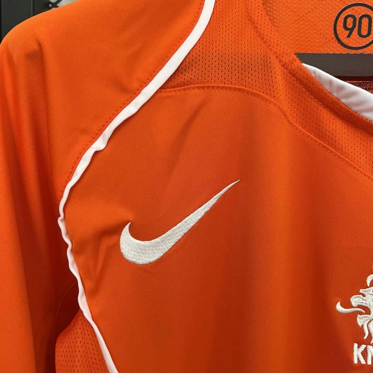 Netherlands 2004 Home Retro Jersey - Image 7