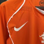 Netherlands 2004 Home Retro Jersey - Image 7