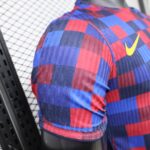 Barcelona 2026-27 Blue-Red Checkered Pre-Match Jersey Player Version - Image 7