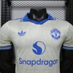 Manchester United 2026-27 Retro Lifestyle Cream Jersey Player Version - Image 7