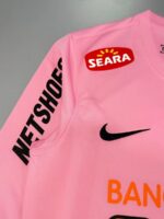 Santos 2012-13 Pink Retro Long Sleeve Jersey - Image 8