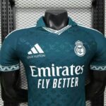 Real Madrid 2026-27 x LV Teal LV Monogram Adidas Collab Special Edition Jersey Player Version - Image 8