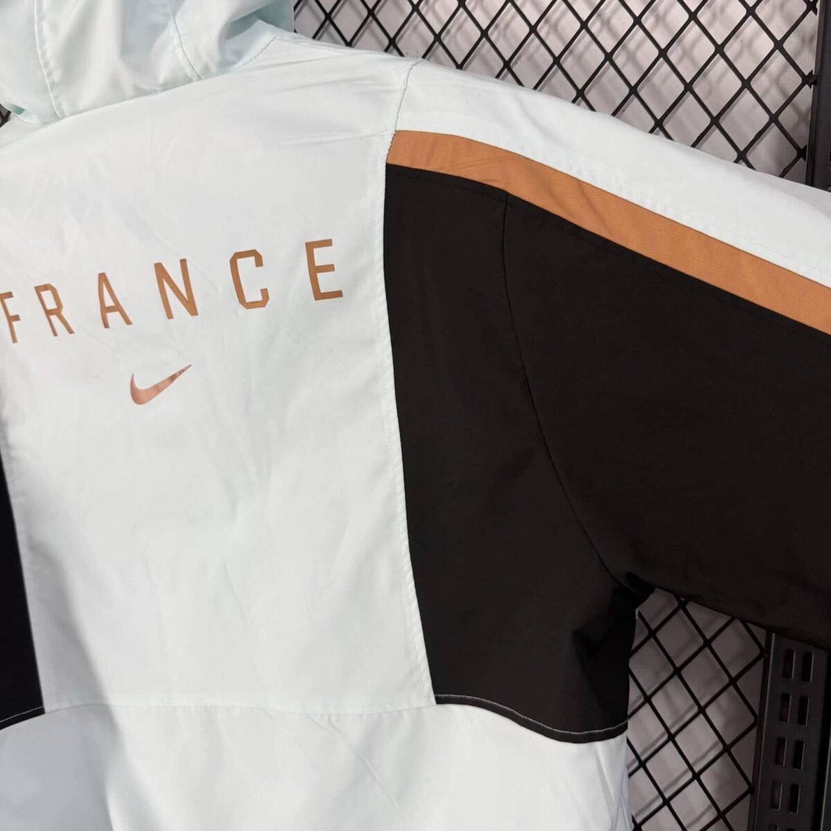 France 2026 Light Blue Energy Woven Hooded Windbreaker - Image 8