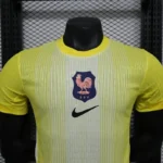 France 2025 Yellow Goalkeeper Jersey Player Version - Image 8