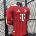 Bayern Munich 2026-27 Home Long Sleeve Jersey Player Version - Image 9
